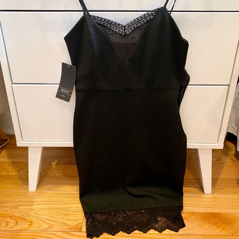 Zara Black Cocktail Dress size XS